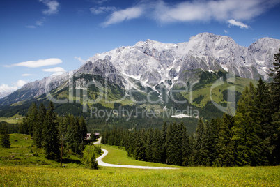 Hochkönig Bergmassiv bei Mühlbach