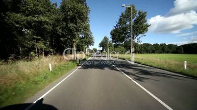 Autofahrt-On-Board-Cam