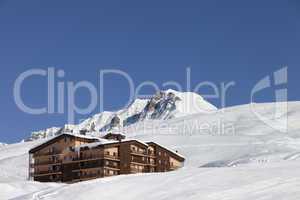 Hotel on ski resort