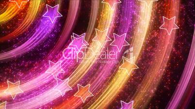 disco stars abstract loopable background multicolor