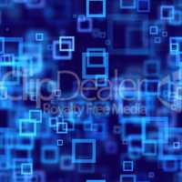 blue squares abstract seamless background