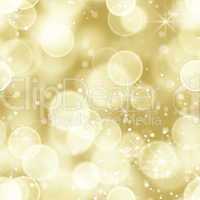 seamless gold bokeh lights background