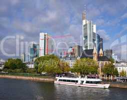 Skyline Morgens in Frankfurt am Main