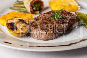 Steak mit Rosmarin