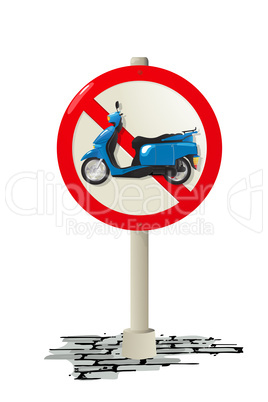 Scooter sign