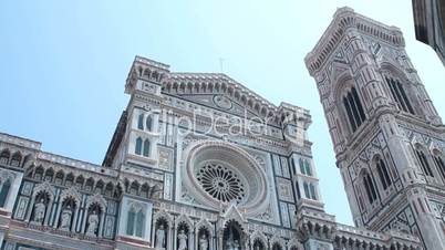 Front side of the “duomo” in Florence