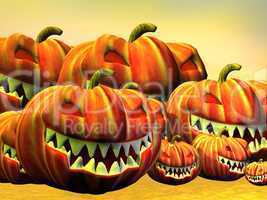 Halloween pumpkins