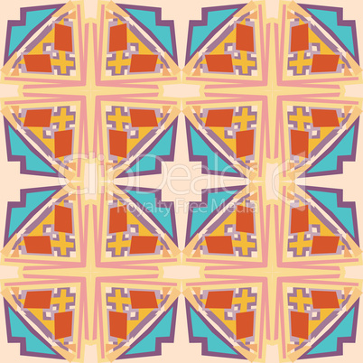 Block Geometric Pattern