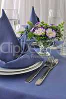 Fragment table setting