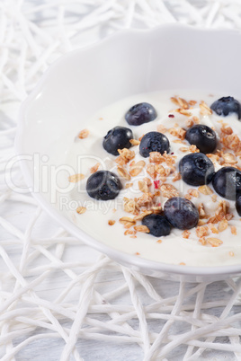 Müsli mit Joghurt