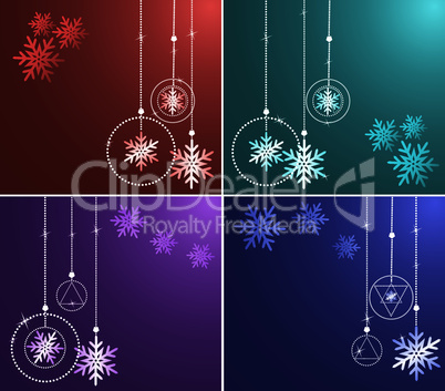 vector new year backgrounds