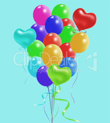 vector  balloons