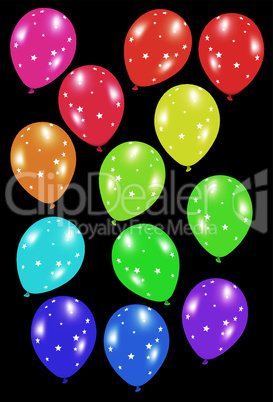 vector  balloons