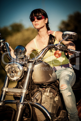 Biker girl