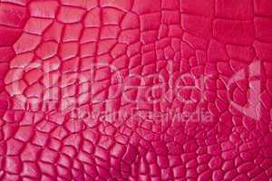 Textured pink leather