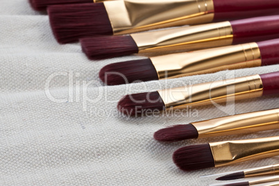 Set of brushes for drawing Set of brushes for drawing