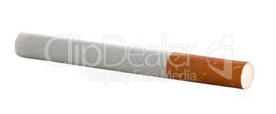 Cigarette isolated a white background