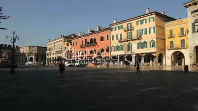 Piazza Bra in Verona
