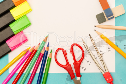 School accessories for elementary grades