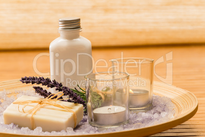 Aromatherapy lavender cosmetic products