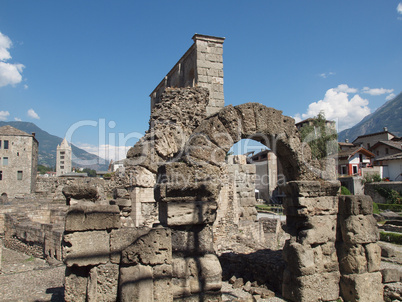 Roman Theatre Aosta