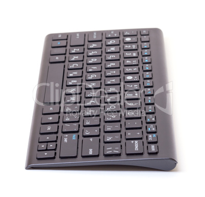 Black computer keyboard