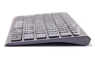 Computer keyboard with shallow dof