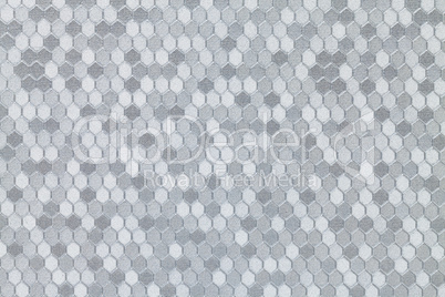 Background of textured silver hexagon