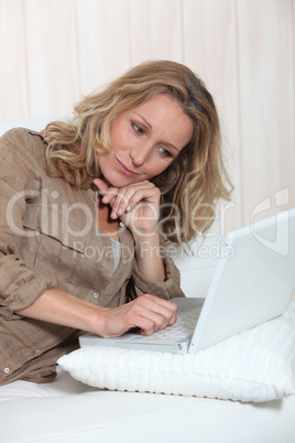 Woman on laptop