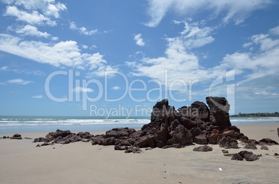 rocks on the beach