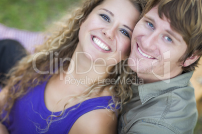 An Attractive Couple Enjoying A Day in the Park