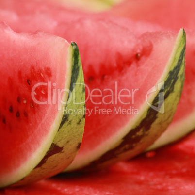 Geschnittene Wassermelonen