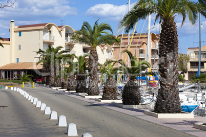 Hafen von Gruissan - Marina of Gruissan in south france