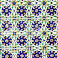 Colorful ceramic tiles