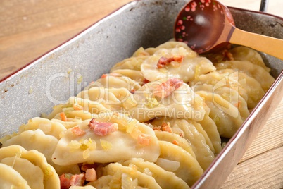 Pierogi.Polish  dish