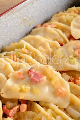 Pierogi.Polish  dish