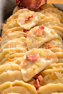 Pierogi.Polish  dish