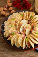 Pierogi.Polish  dish