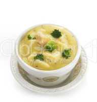 Potato, Broccoli And Cheese Soup