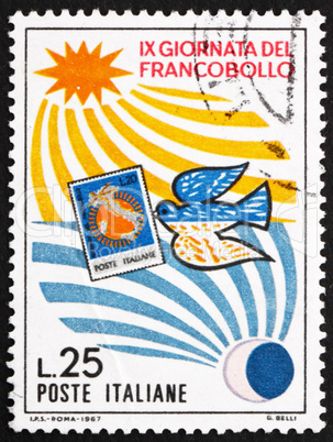 Postage stamp Italy 1967 Day and Night