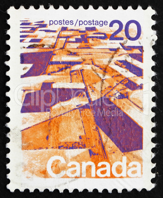 Postage stamp Canada 1972 Grain Fields, Prairie