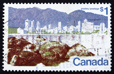 Postage stamp Canada 1972 Vancouver, British Columbia