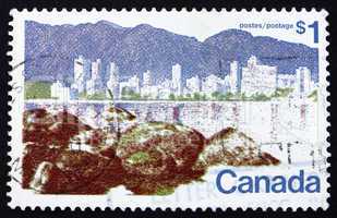 Postage stamp Canada 1972 Vancouver, British Columbia