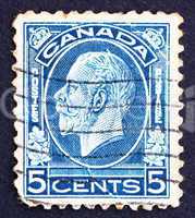 Postage stamp Canada 1932 King George V, King of England
