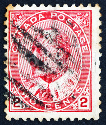Postage stamp Canada 1903 King Edward VII, King of England