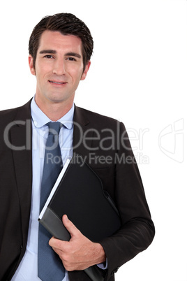 portrait of smart businessman