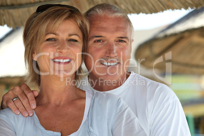Couple on holiday