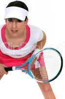 Female tennis player