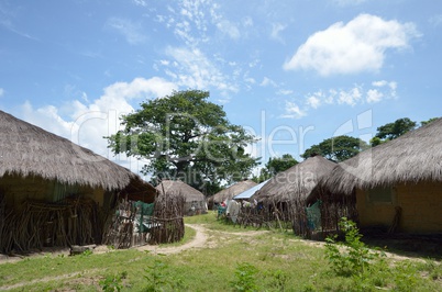 African village