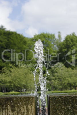Brunnen im Park Brunnen im Park